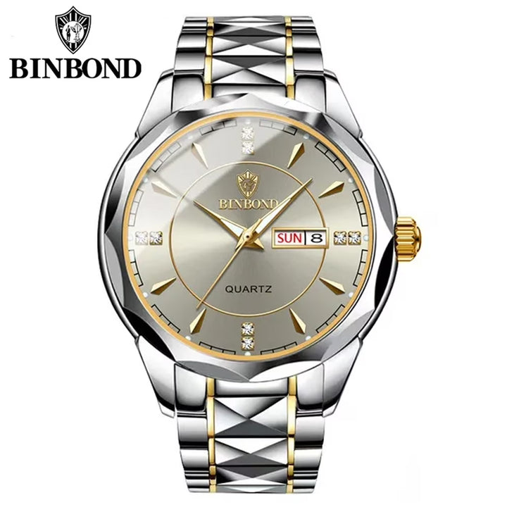 BINBOND Men's Watches Full Water Resistance & Top quality