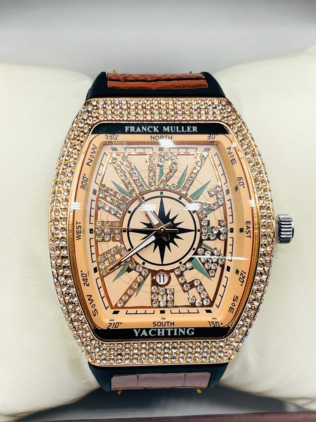 FRANK MULLER Watch For Men's Water resistant & Steel Back